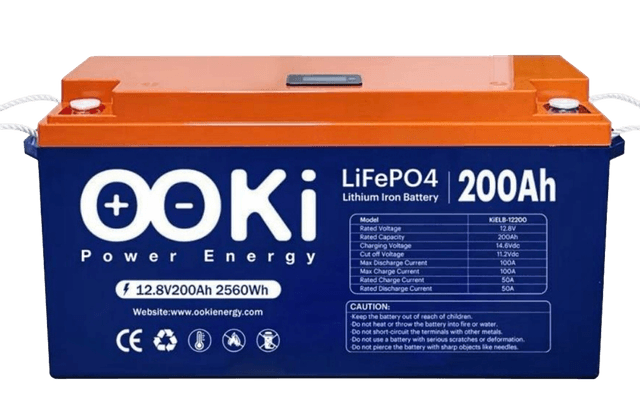 OOKi EB LiFePO4 12.8V200Ah