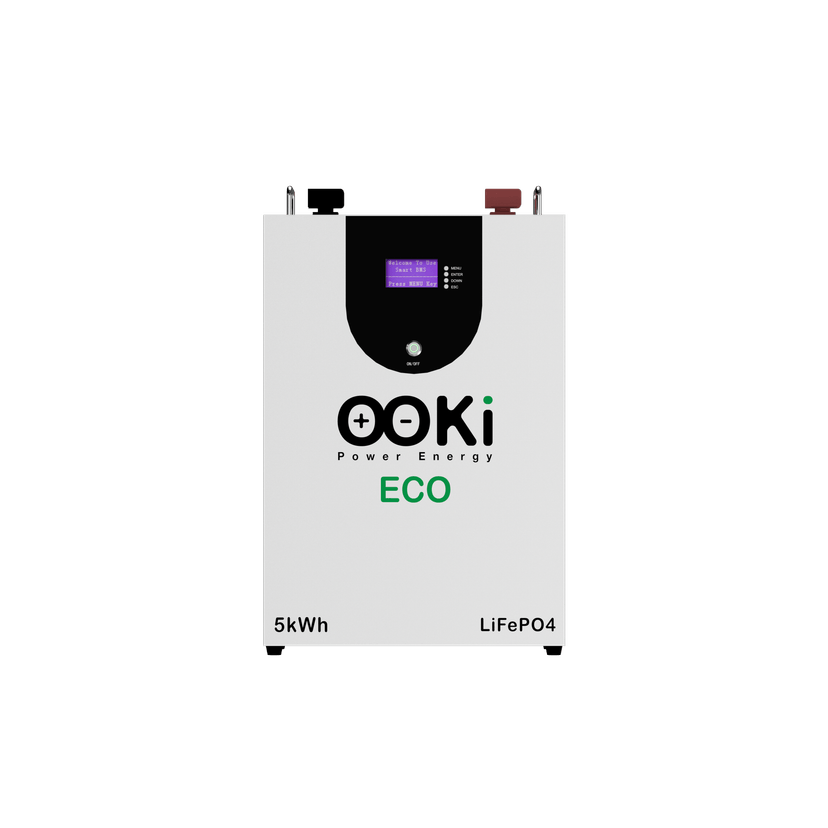 OOKi ECO LiFePO4 Battery 5 kWh 51.2V100Ah