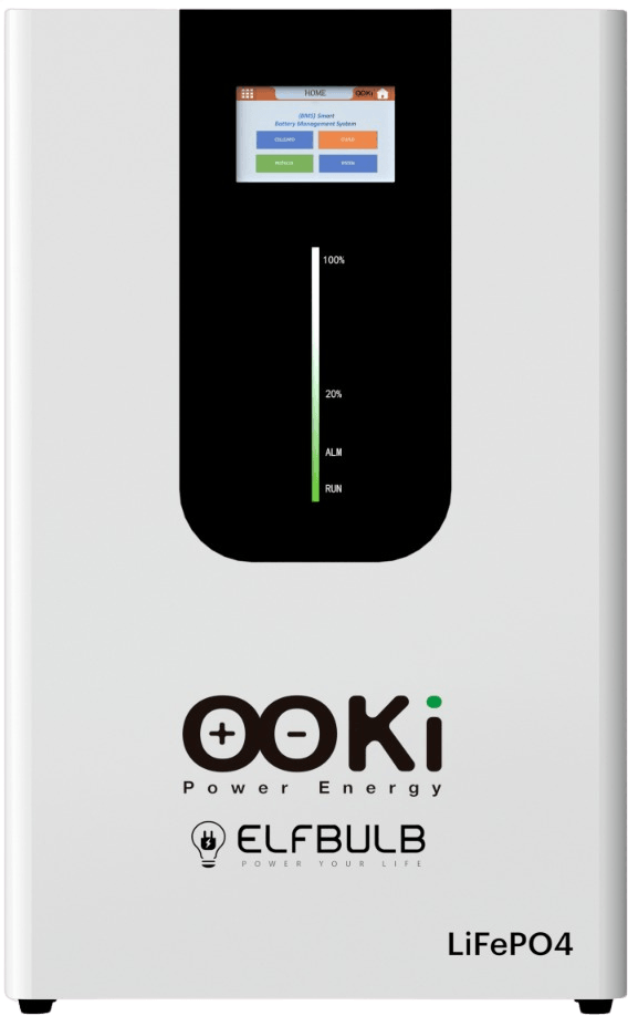 OOKi EB LiFePO4 Battery 5.12 kWh 51.2V100Ah
