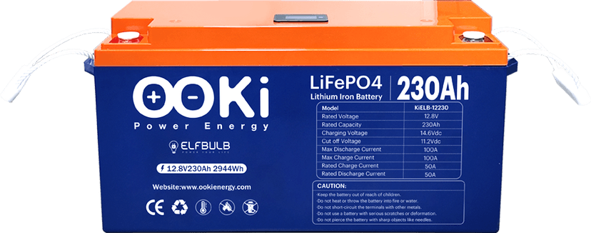 OOKi EB LiFePO4 12.8V230Ah