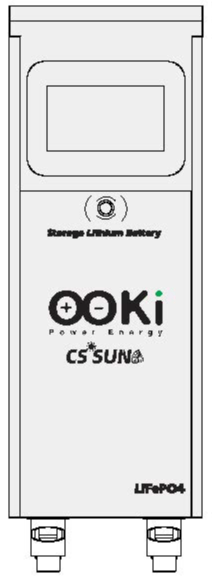 OOKi CS LiFePO4 Battery 14.34 kWh 48V280Ah