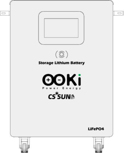 OOKi CS LiFePO4 Battery 14.36 kWh 48V280Ah
