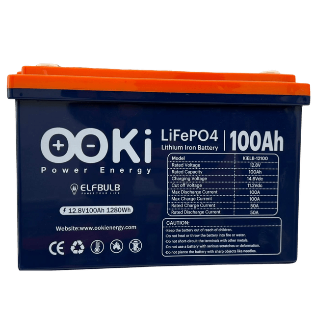 OOKi EB LiFePO4 12.8V100Ah