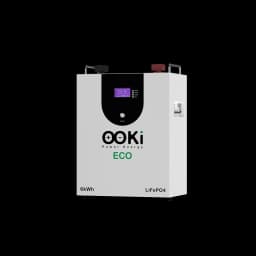 OOKi ECO LiFePO4 Battery 6 kWh 25.6V230Ah