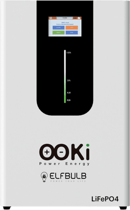 OOKi EB LiFePO4 Battery 5.12 kWh 25.6V210Ah