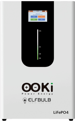 OOKi EB LiFePO4 Battery 5.12 kWh 51.2V100Ah