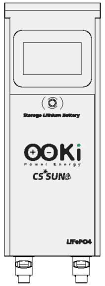 OOKi CS LiFePO4 Battery 14.34 kWh 48V280Ah