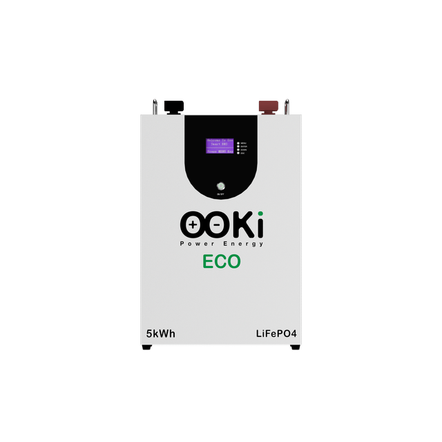 OOKi ECO LiFePO4 Battery 5 kWh 51.2V100Ah